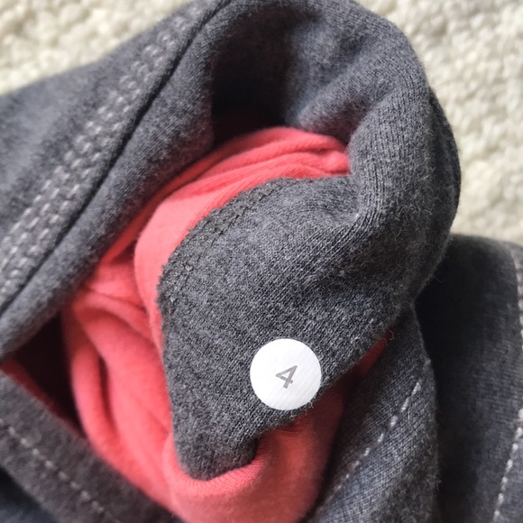 Lululemon Grey Awareness Wrap Hooded Jacket Size 4 - Picture 8 of 10